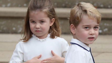 A brit sajtóban leginkább beszélt duó: George Prince és Charlotte hercegnő