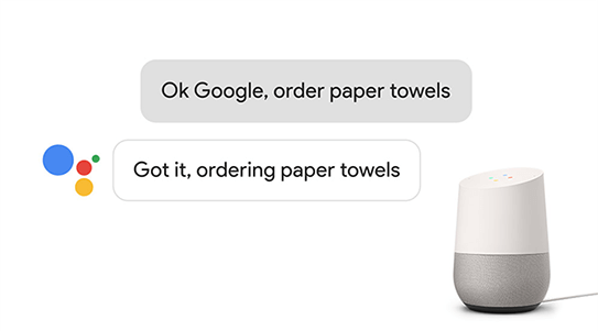 A fogyasztók már vásárolhatnak a részt vevő Google Express kiskereskedőktől a Google Segéddel a Google Home szolgáltatásban.