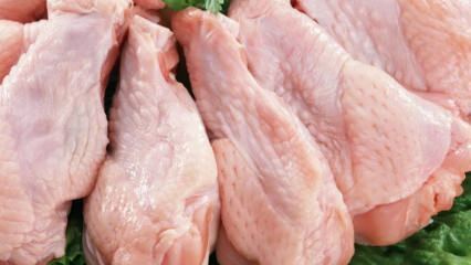 Hogyan tárolják a csirkehúsot?
