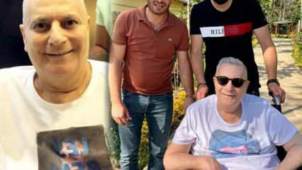 Mehmet Ali Erbil, aki megkezdte az őssejtkezelést, lekaparotta a haját! Kép, amely megijeszti a rajongókat