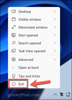 Windows 11 transzlucenttb kilépés