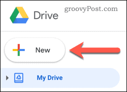 Új dokumentum létrehozása a Google Drive-ban