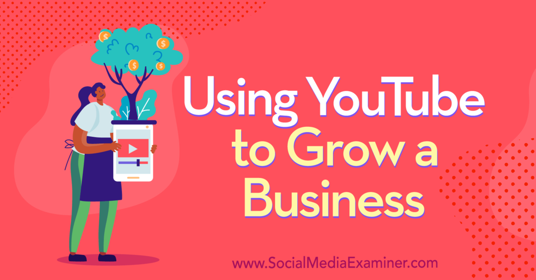 A YouTube használata a vállalkozás növekedéséhez Jessica Stansberry betekintése a Social Media Marketing Podcaston.