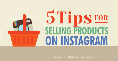 tippek az instagramon történő értékesítéshez