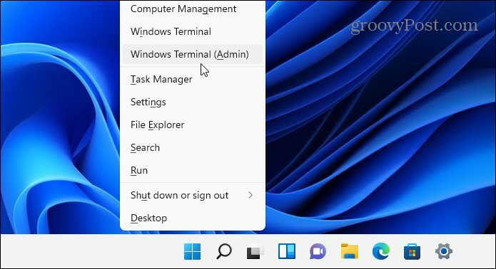A Windows Terminal Admin javítása ntoskrnl.exe bsod windows 11