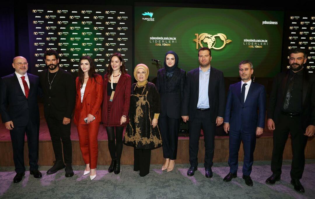 Emine Erdoğan a Sustainable Century Summit rendezvényen találkozott az Osman Alapítvány játékosaival