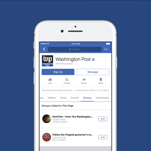 A Facebook bejelentette, hogy a Groups for Pages már elérhető az egész világon.