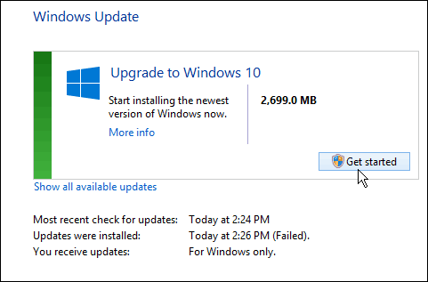 A Windows 10 készen áll