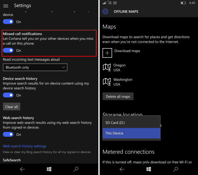 A Windows 10 Mobile Preview Build 10572 elérhető, de még mindig visszaváltást igényel