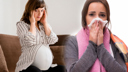 Melyek a megfázás és az influenza a terhes nők számára? Otthoni influenzakezelés terhesség alatt Saraçoğlu-tól