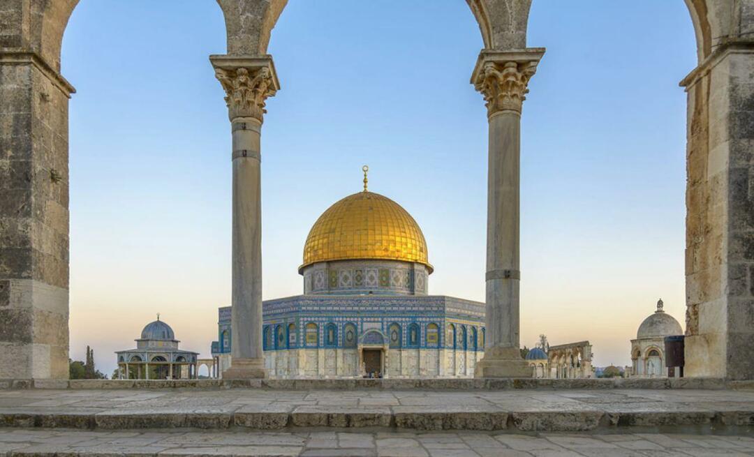 Hol van Jeruzsálem? Miért fontos Jeruzsálem? Miért olyan fontos Masjid al-Aqsa?