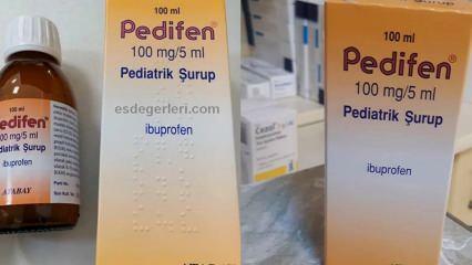 Milyen típusú gyógyszer a Pedifen szirup, milyen betegségek esetén alkalmazható? Pedifen szirup 2023 ár