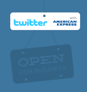 twitter partnerek az American Express-szel