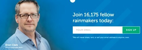 új rainmaker e-mail regisztráció