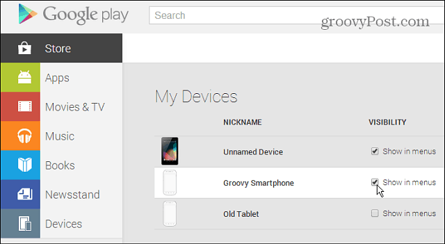 Hogyan lehet eltávolítani a régi Android készülékeket a Google Play Áruház listájáról