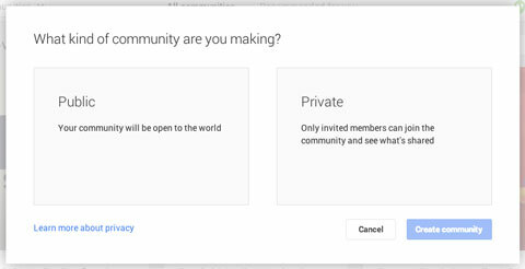 annak meghatározása, hogy ki csatlakozhat a google plus közösségéhez