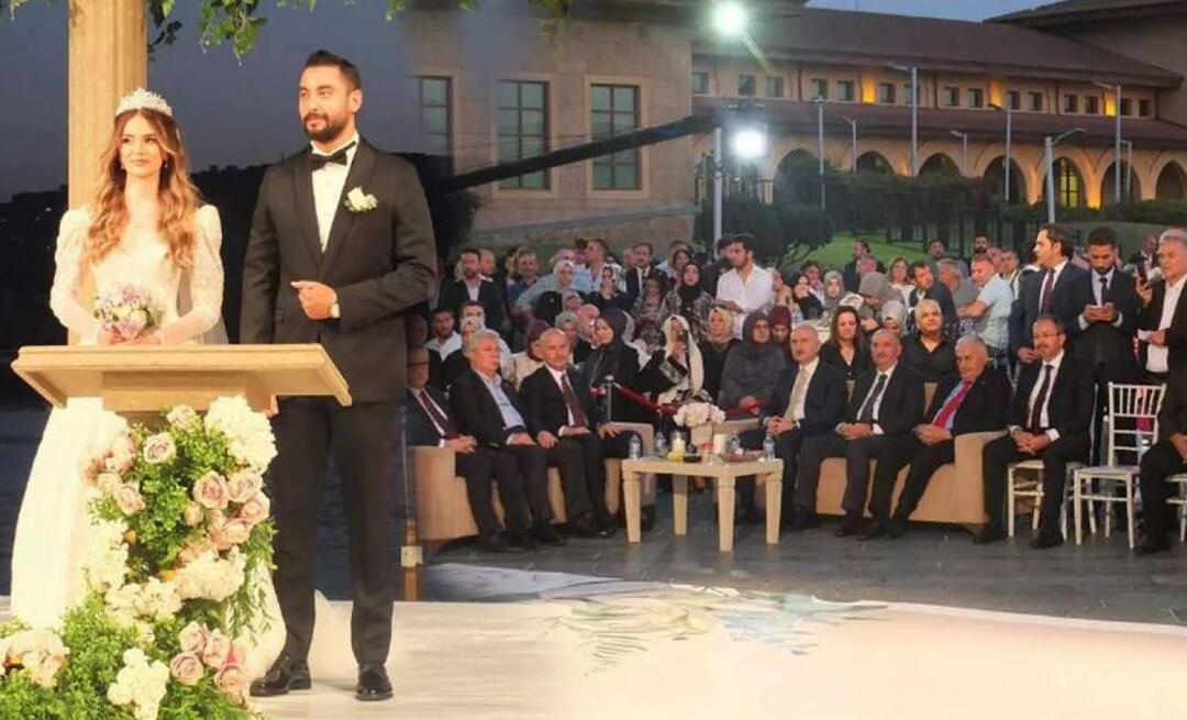 Feyza Başalan és Çağatay Karataş összeházasodtak! A politikusok sereglettek az esküvőre