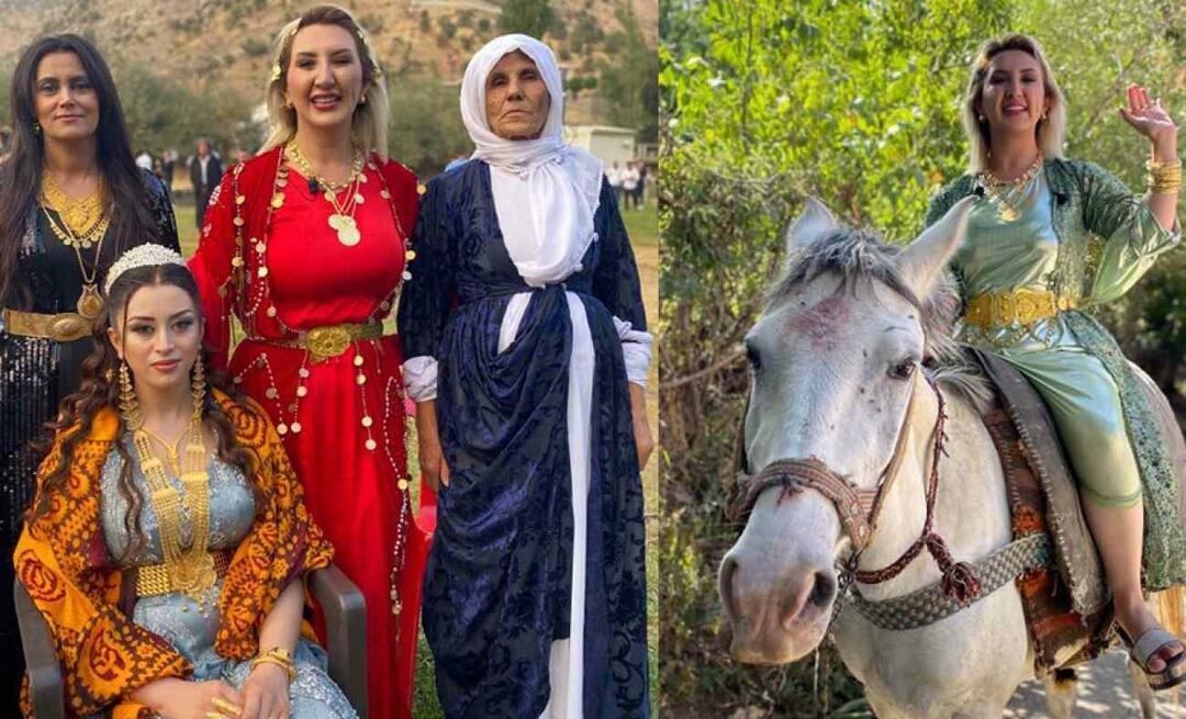 Bahar Kapıda egy törzsi esküvő vendége, amely 2 napig és 2 éjszakán át tartott Şırnakban ezen a héten!