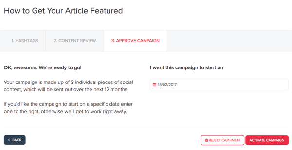 A MissingLettr.com 12 hónapig gondoskodik blogbejegyzésének népszerűsítéséről.