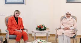 Emine Erdogan találkozott a svéd miniszterelnök feleségével! Erdogan szomorúságát fejezte ki