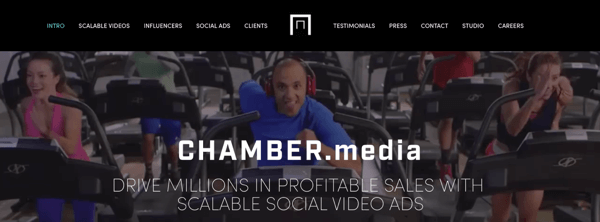 A Chamber Media méretezhető közösségi videohirdetéseket készít.