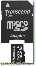 egy microsd – standard SD konverter