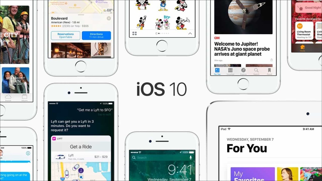 Az Apple kiadja az iOS 10.3.1 verziót