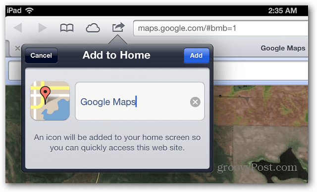 IOS 6 tipp: Adja hozzá a Google Maps alkalmazást a kezdőképernyőhöz