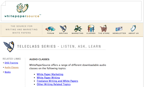 whiskepaper forrás audio osztályok