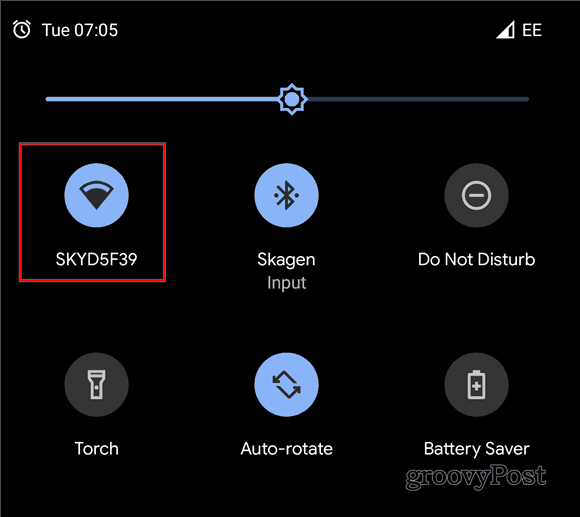 Android 10 megosztani WiFi QR-kódot