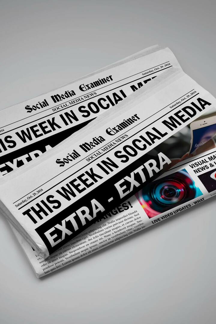 A YouTube bemutatja a mobil záróképernyőket: ezen a héten a közösségi médiában: Social Media Examiner