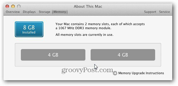 A RAM frissítése a Mac Mini-ben