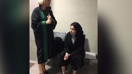 Asena Atalay-t először a bíróságon látták