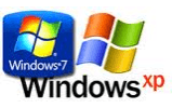 Windows Xp és Windows 7 logók
