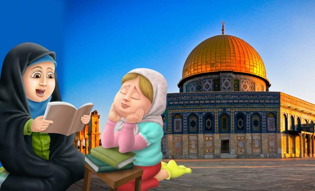 Hogyan magyarázzuk el gyermekeinknek Jeruzsálemet, ahol az első kiblánk, a Masjid al-Aqsa található?