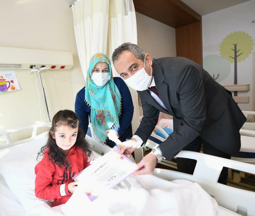 Emine Erdoğan gyógyulási kívánságait közölte a kórházban ápolt gyerekekkel