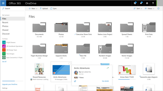 A Microsoft OneDrive frissítése továbbfejlesztett felhasználói felülettel és megosztási lehetőségekkel