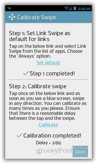 Az Android App LinkSwipe nem csupán a linkeket nyitja meg