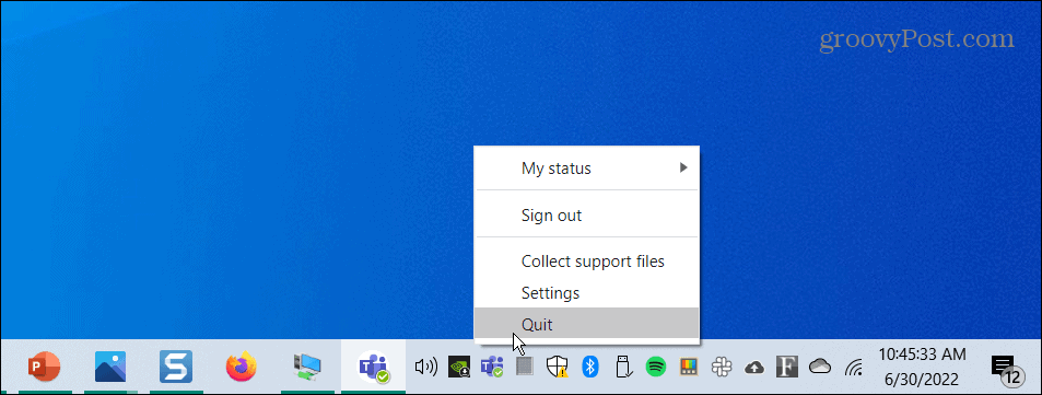 Javítsa ki a Microsoft Teams fehér képernyőjét