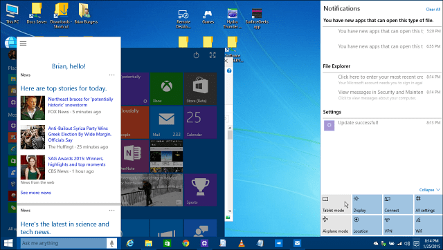 Windows 10 műszaki előnézet