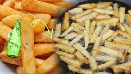 Hogyan készítsünk sült krumplit chips ízű szódával? Hasábburgonya ásványvízzel