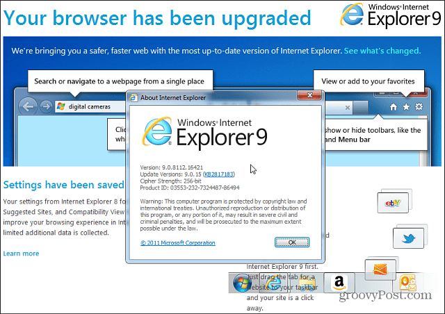 Hogyan lehet eltávolítani az Internet Explorer 11 előzetes verzióját a Windows 7 rendszerből