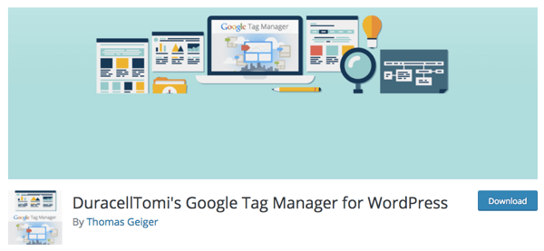 Chris a DuracellTomi Google Tag Manager for WordPress beépülő modulját ajánlja.