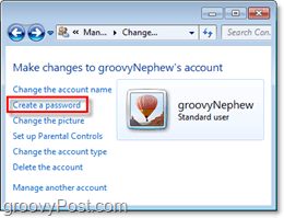 keresse meg a jelszót a Windows 7 felhasználói fiókhoz