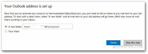A Hotmail.com átnevezése az Outlook.com e-mailre