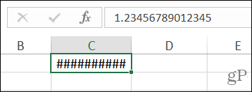 Számszimbólumok az Excel-ben