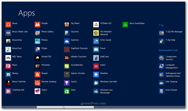 Az összes alkalmazás telepítése a Windows 8 rendszerre (frissítve a 8.1-re)
