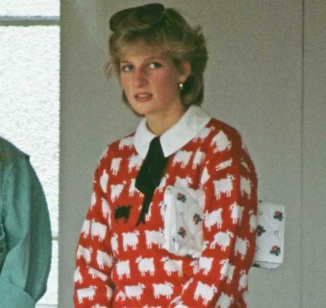 Diana hercegnő ikonikus pulóvere