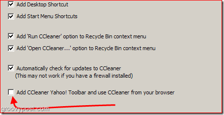 Töltse le a CCleaner fájlt és gyorsítótár biztonságos törlését / törlését a Windowsból