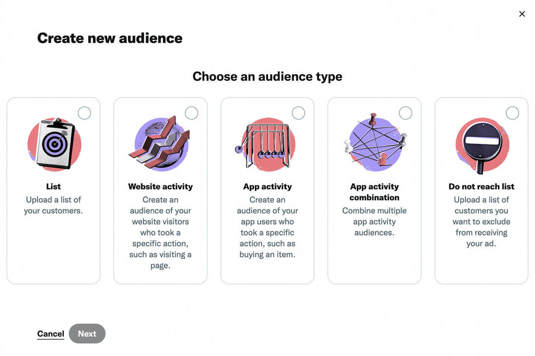 hogyan lehet-kerülni-a-versenytárs-közönség-előtt-a-Twitter-cél-egyéni-közönség-hozzon létre-új-közönség-példa-11
